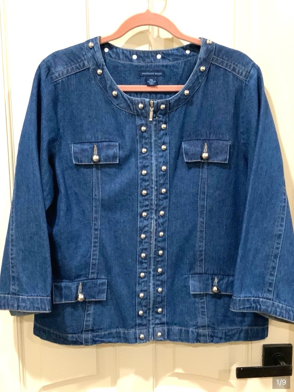 Westbound Studded Jean Jacket